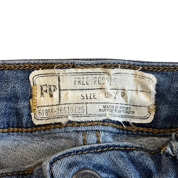 FREE PEOPLE Pintuck Skinny Ankle Jeans - Picture 3 of 5